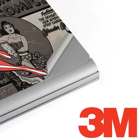 DC Comics Wonder Woman Vintage pose pattern Surface Book 2 13.5in Skin